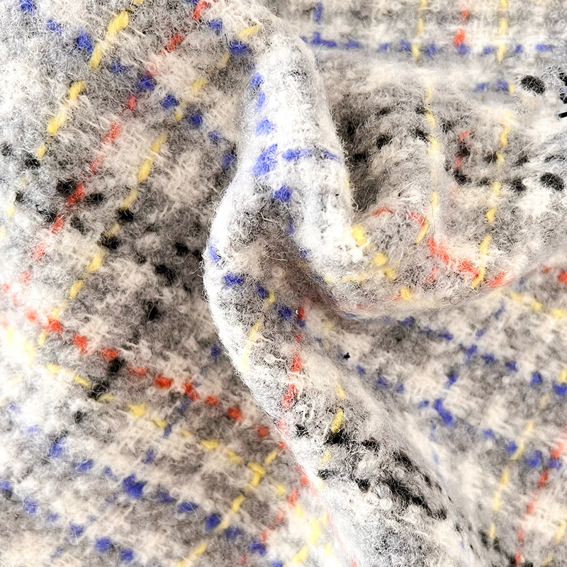 Double-faced woolen goods fabric