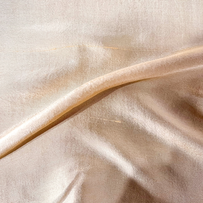 Dupion silk fabric